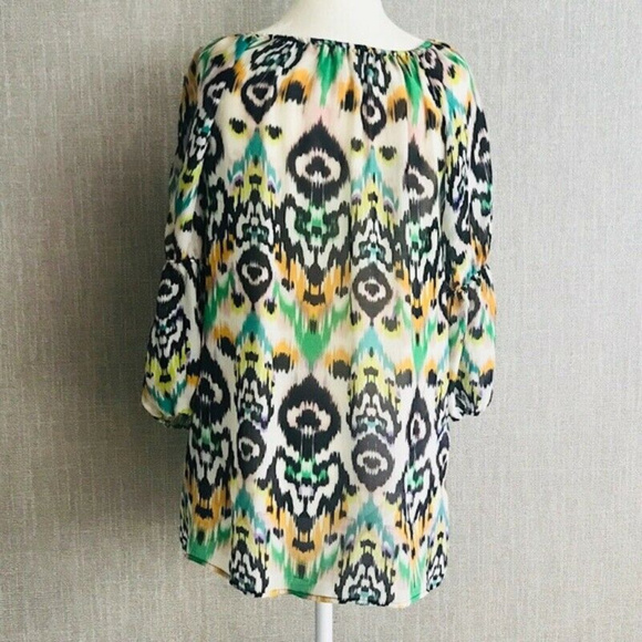 ANTHROPOLOGIE VANESSA VIRGINIA PEASANT BLOUSE - Picture 4 of 5